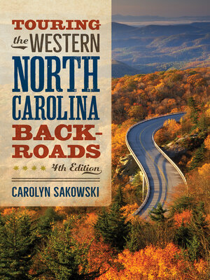cover image of Touring the Western North Carolina Backroads